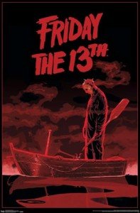 Friday The 13th Boat Wall Poster - Unframed