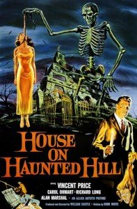 Vincent Price House on Haunted Hill Poster 11x17