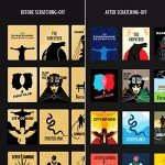 Scratch Off Poster: IMDb Top 100 Horror Movies