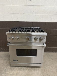 VIKING 30" Professional 4-Burner Gas Range Oven