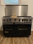 VIKING 48" Pro Gas Range with 6 Burners & Griddle