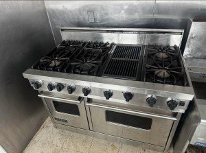 Viking 48” Dual Fuel Range with Griddle & Burners