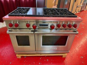 Wolf 48” Dual Fuel Kitchen Range DF486G