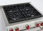 Wolf 30” All Gas Range with 4 Burners