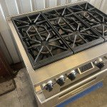 Wolf 36" Dual Fuel Range with 6 Burners