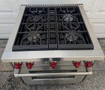 30” Wolf GR304 Gas Range