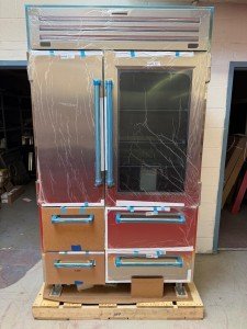 Subzero 48” Pro Glass Door Refrigerator Freezer