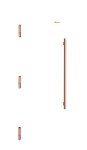 True Residential 30" Left Hinge Refrigerator Column