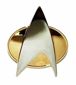 Star Trek The Next Generation Metal Communicator Pin