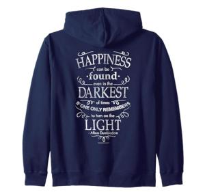 Harry Potter Happiness Quote Pullover Hoodie