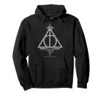 Deathly Hallows Symbol Pullover Hoodie for Fans