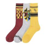 Harry Potter Quidditch Men's 3-Pair Athletic Socks