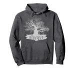 Harry Potter Always Tree Silhouette Pullover Hoodie