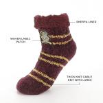 Harry Potter Cozy Faux Lined Crew Socks for Women