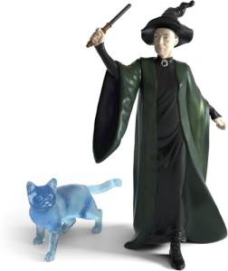 Harry Potter McGonagall and Patronus Cat Figurines Set