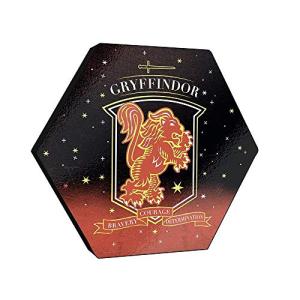 Gryffindor Crest Hexagon Wood Print for Fans