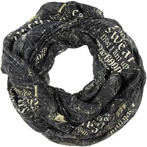 Harry Potter Infinity Scarf with Map Design