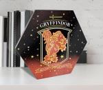 Gryffindor Crest Hexagon Wood Print for Fans