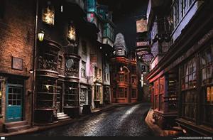 Harry Potter Diagon Alley Wall Poster - 22" x 34
