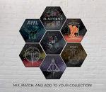 Gryffindor Crest Hexagon Wood Print for Fans