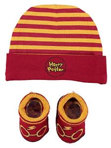 Harry Potter Baby Boys Cap and Booties Set