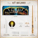Floating Candles with Wand - 20pcs Magic Set
