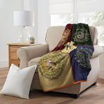 Harry Potter Lightweight Botanical Throw Blanket 46" x 60