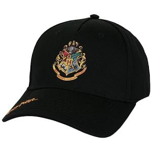 Harry Potter Hogwarts Emblem Black Baseball Cap