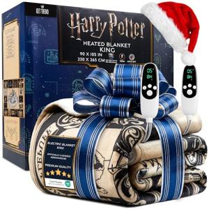 Harry Potter Electric Heated Blanket, King Size