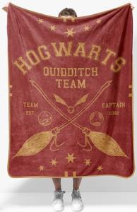 Harry Potter Fleece Throw Blanket - Soft & Cozy