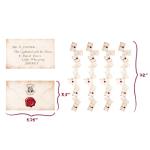 Floating Hogwarts Acceptance Letter Decor - 40 Cards