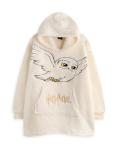 Harry Potter Hedwig Hoodie Blanket for Adults