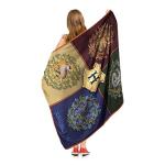 Harry Potter Lightweight Botanical Throw Blanket 46" x 60