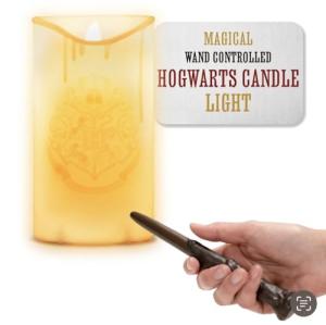 Harry Potter Hogwarts LED Candle with Wand Remote