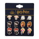 Harry Potter Chibi Character Stud Earrings Set