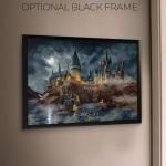 Harry Potter Hogwarts Castle Durable Wall Art