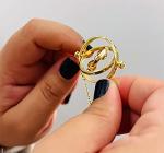 Hermione Time Turner Rotating Necklace 22