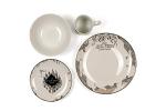 Harry Potter Marauder's Map 4-Piece Dinner Set