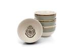 Hogwarts Crest Ceramic Bowl Set with 4 Bowls