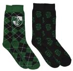 Slytherin House Men's Crew Socks - 2 Pack