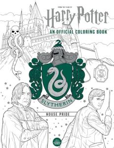 Slytherin House Pride: Official Harry Potter Coloring Book