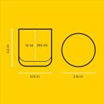 Harry Potter House Pride Drinking Glasses Set of 4