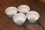 Hogwarts Crest Ceramic Bowl Set with 4 Bowls