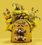 Loungefly Hufflepuff Floral Tattoo Mini Backpack