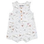 Hedwig Infant Romper for Baby Boys - Gray