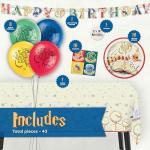 Harry Potter Birthday Party Supplies for 16 Guests