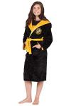 Hufflepuff Girl's Fleece Robe Pajamas