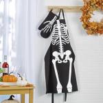 Harry Potter Skeleton Apron & Oven Mitt Set