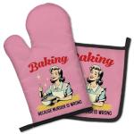 Funny Harry Potter Oven Mitts and Pot Holders Set