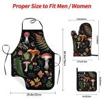 Harry Potter Mushroom Oven Mitts and Apron Set